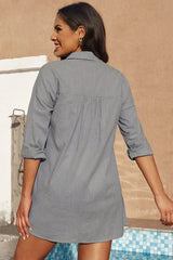 Vintage Shirt Cover Up - TEVQA