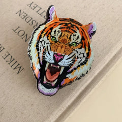 Large animal head hair claw clip - View 6 | TEVQA