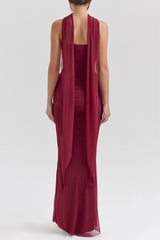 Hallie Corset With Neck Scarf + Skirt Set | Dress In Beauty