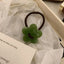 Acetate flower hair tie - View 10 | TEVQA
