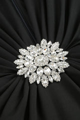 Cutout Crepe V-Neck Dress | Dress In Beauty