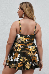 Floral Print Swim Dress With Shorts | Dress In Beauty