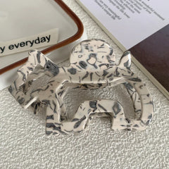 Dog outline hair claw clip - View 12 | TEVQA