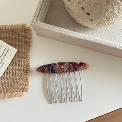 Small Acetate French Hair Comb - 2.5 Inch Side Comb