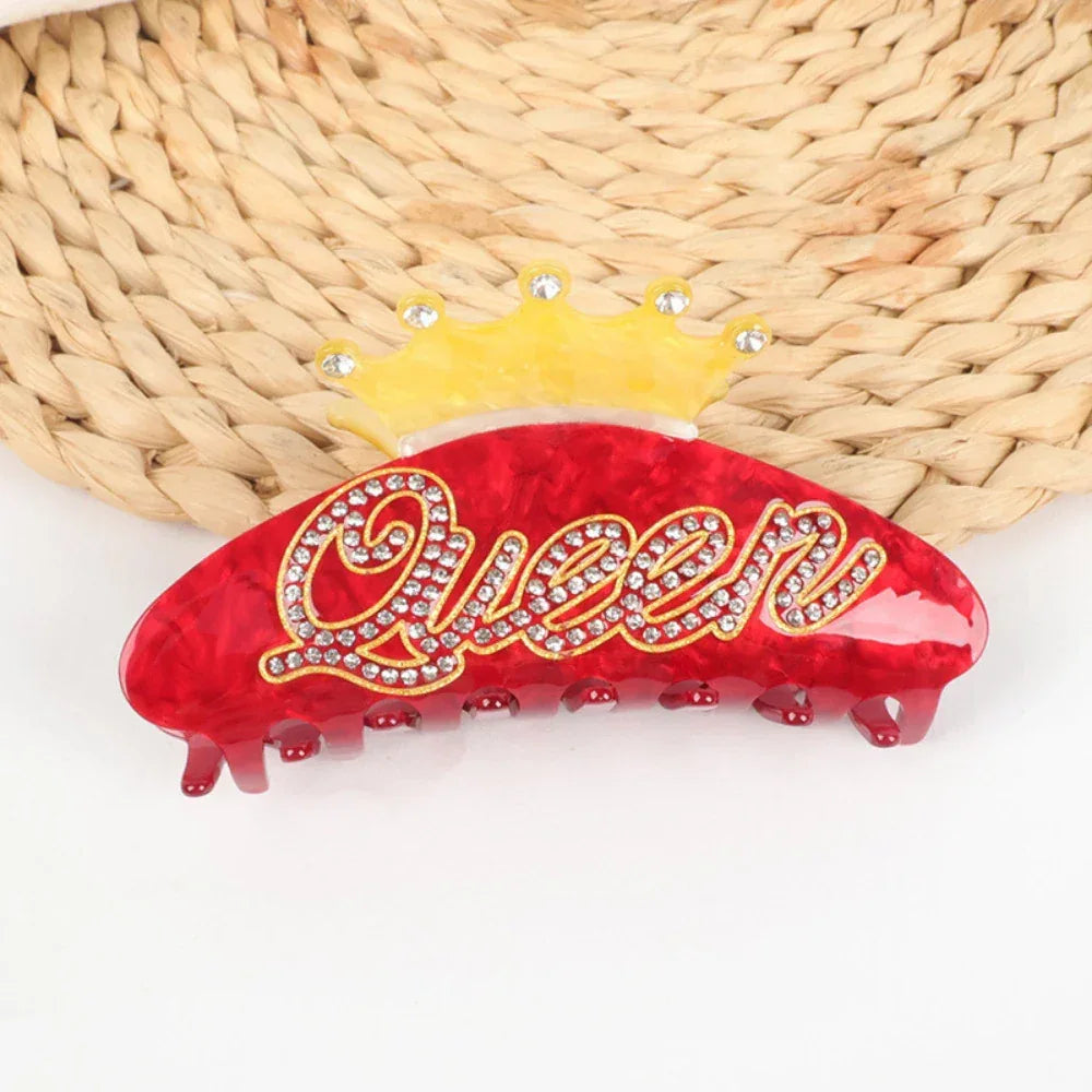 MOM Crown Hair Claw Clip - View 7 | TEVQA