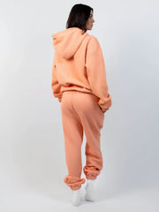 Comfortable fleece joggers with elastic waistband - View 28 | TEVQA