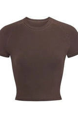 New Vintage Cropped Raglan T-Shirt | Dress In Beauty