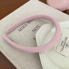 Wide Padded Pink Headband - 1.2 Inch Volumizing - TEVQA