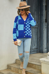 Drop Shoulder V-Neck Cardigan | Dress In Beauty