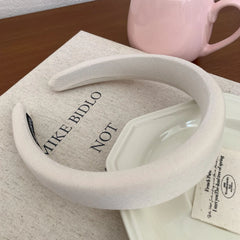 Wide Padded Pink Headband - 1.2 Inch Volumizing