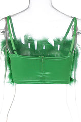 Spaghetti Strap Crop Cami Top | Dress In Beauty