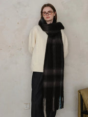 Striped blanket scarf - View 6 | TEVQA