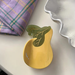 Large fruit and veggie hair claw clip - View 8 | TEVQA