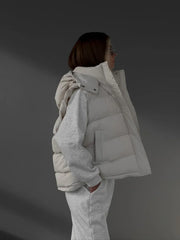 Cloud Soft Hooded Puffer Vest - TEVQA