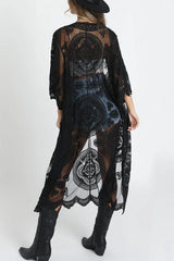 White Beach Cover Up Dress - TEVQA