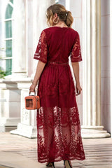 Maxi Beach Cover Up Dress - View 8 | TEVQA