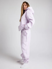 Comfortable fleece joggers with elastic waistband - View 47 | TEVQA