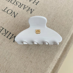 "B" Monogram Acetate Hair Claw Clip (2 Sizes)
