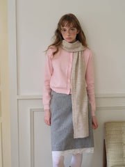 Soft Luxe Mohair Wool Blend Scarf