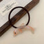 Pearlescent dolphin charm hair tie - View 6 | TEVQA