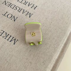 "B" Monogram Acetate Hair Claw Clip (2 Sizes)