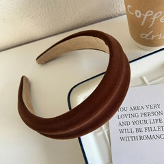 Jumbo fluted velvet headband - View 9 | TEVQA