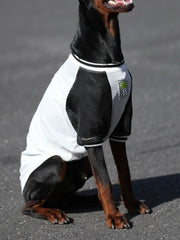 Sporty Breathable Mesh T-Shirt For Large Dogs White