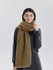 Bouclé wool blend scarf - View 6 | TEVQA