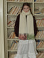 Artisan Dip-Dye Wool Blend Scarf