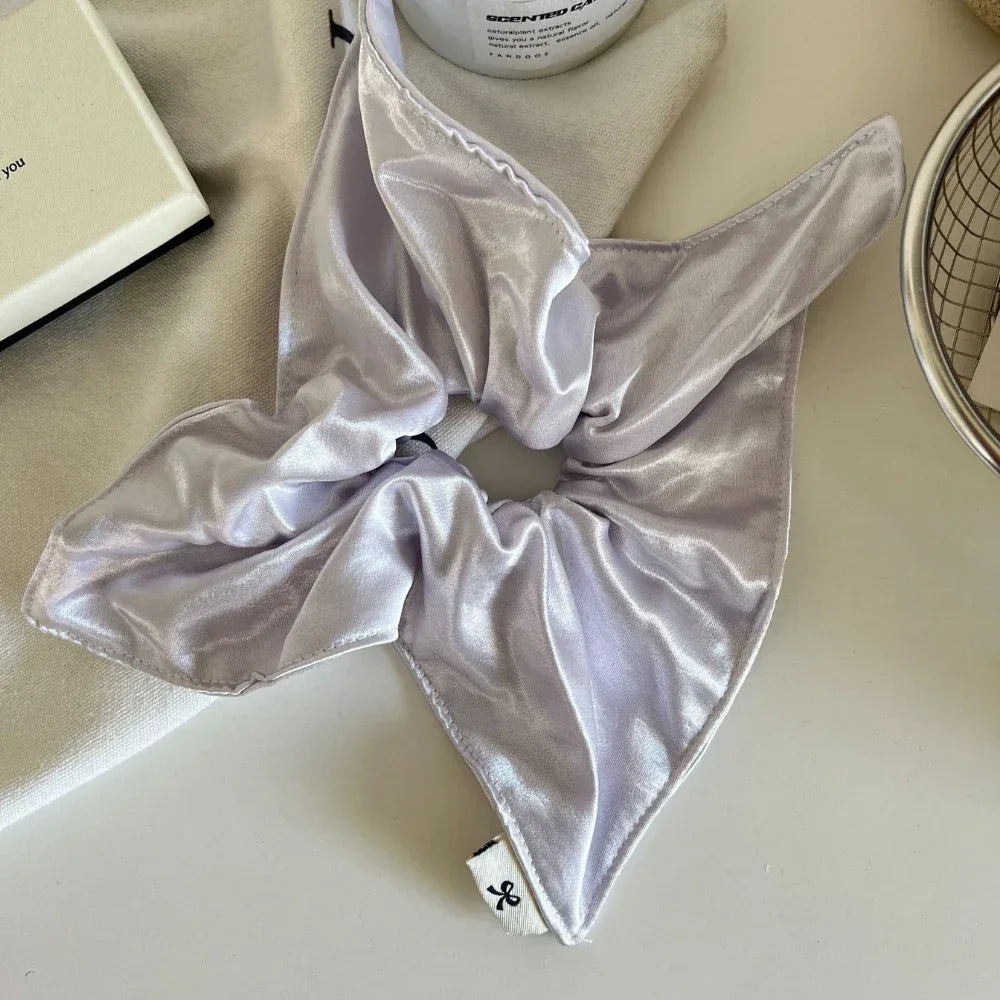 XXL Oversized Satin Scarf Scrunchie (11 Inch) - TEVQA