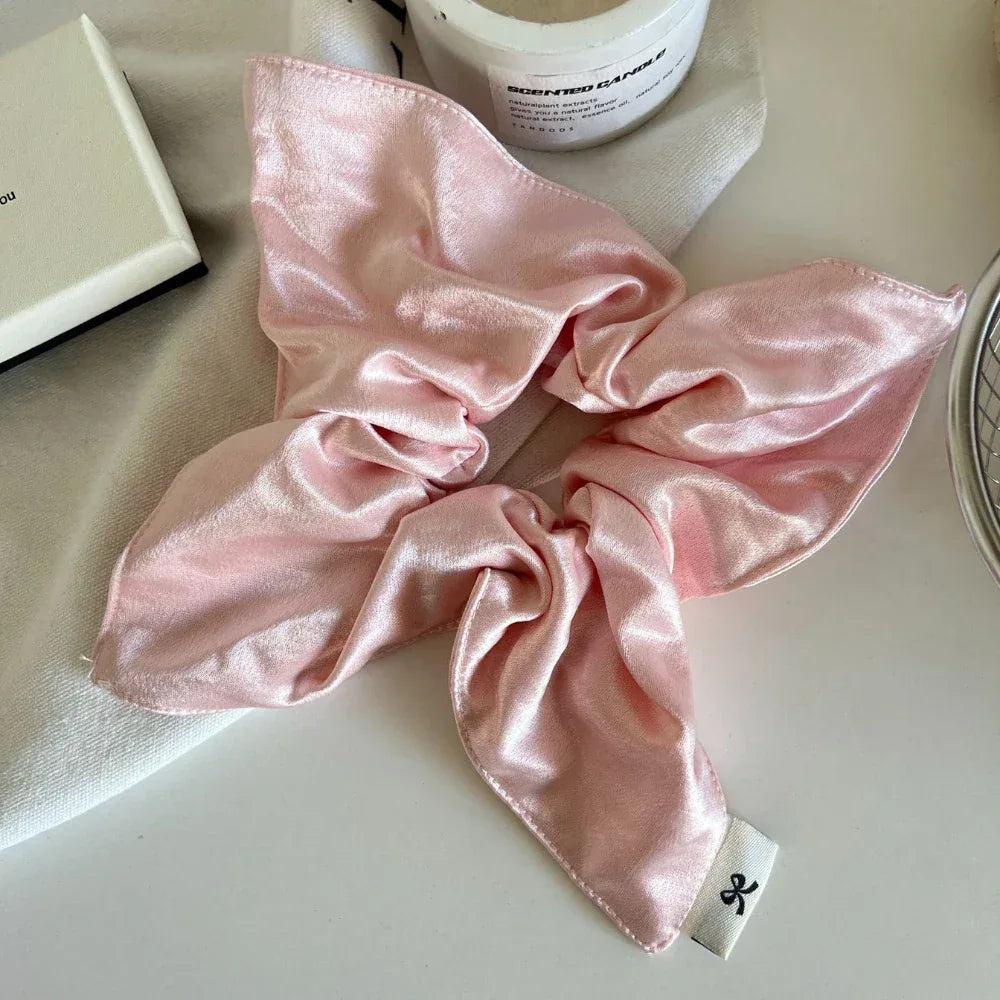 XXL Oversized Satin Scarf Scrunchie (11 Inch) - TEVQA