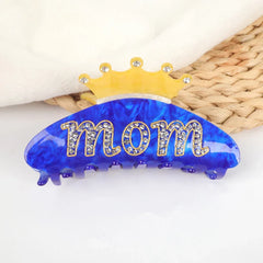 MOM Crown Hair Claw Clip - View 8 | TEVQA