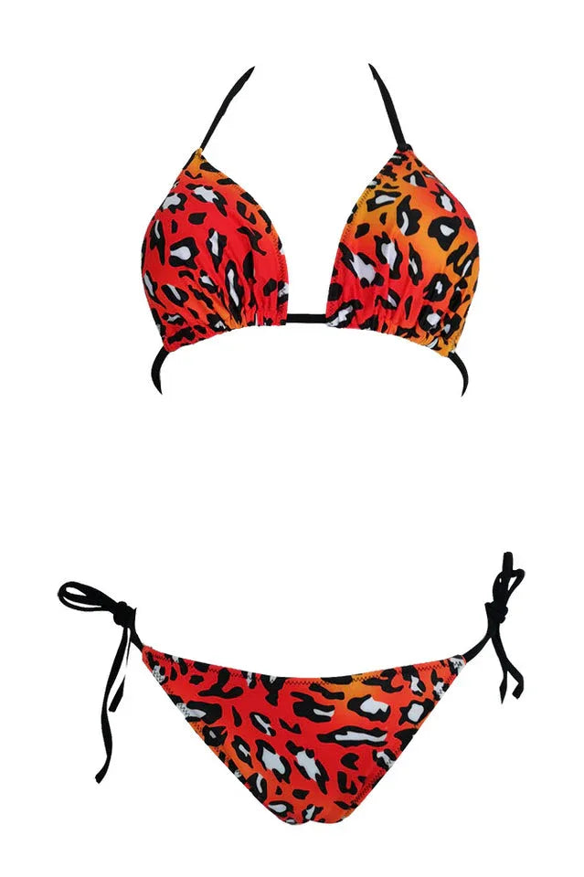 Leopard print bikini set - View 7 | TEVQA