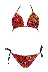 Leopard print bikini set - View 7 | TEVQA