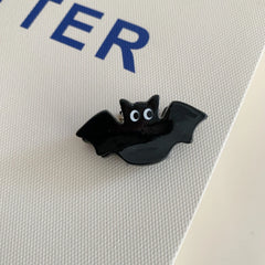 Cute Halloween Mini Hair Claw Clips - 1.6" Glitter Acrylic