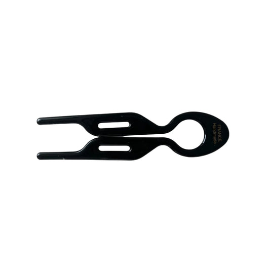 Acetate French Twist Hair Pin - 5.3" Elastic-Free Updo Tool