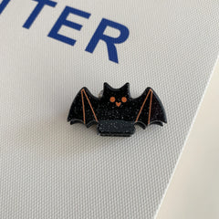 Cute Halloween Mini Hair Claw Clips - 1.6" Glitter Acrylic