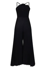Jessica Flower Applique Pleated Jumpsuit | Dress In Beauty