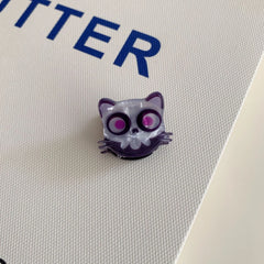 Cute Halloween Mini Hair Claw Clips - 1.6" Glitter Acrylic