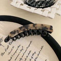 Large Acetate Banana Clip in various colors - View 12 | TEVQA