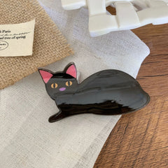 Adorable Pet Acetate Hair Clip - 2.75 Inch Mini Cat & Dog Designs