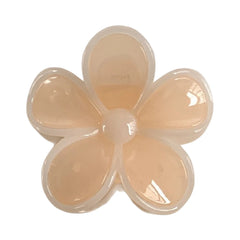 Elegant 3D Plumeria Flower Hair Claw (3.1 Inch)