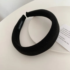 Padded Ribbed Knit Headband - 1.2 Inch Volumizing Style