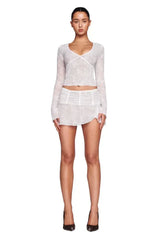 Yvette Top + Skirt Set - TEVQA