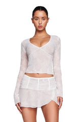 Yvette Top + Skirt Set - TEVQA