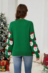 Santa Claus Knit Cardigan - View 17 | TEVQA