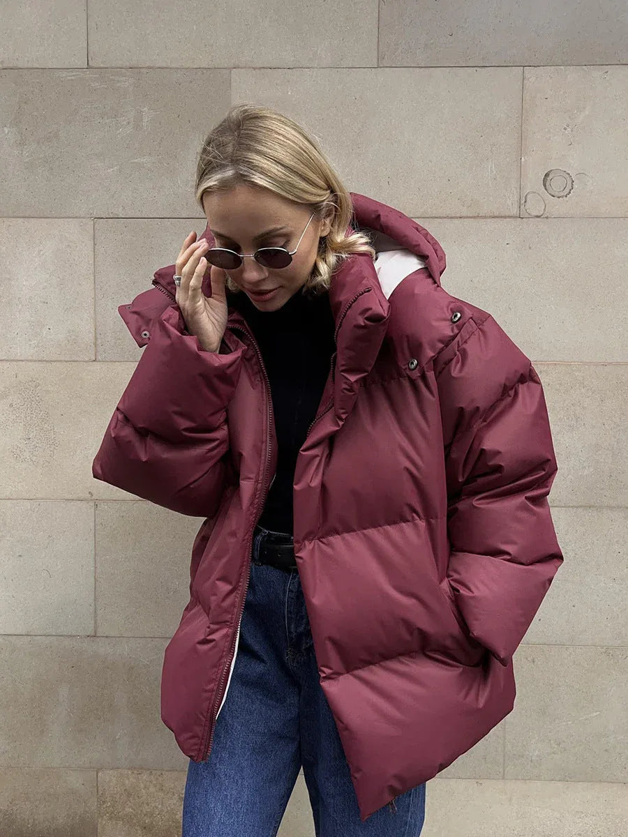 The Aspen Cloud Oversized Puffer Jacket - TEVQA