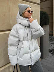 The Aspen Cloud Oversized Puffer Jacket - TEVQA