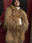 Shaggy Faux Fur Coat - View 9 | TEVQA