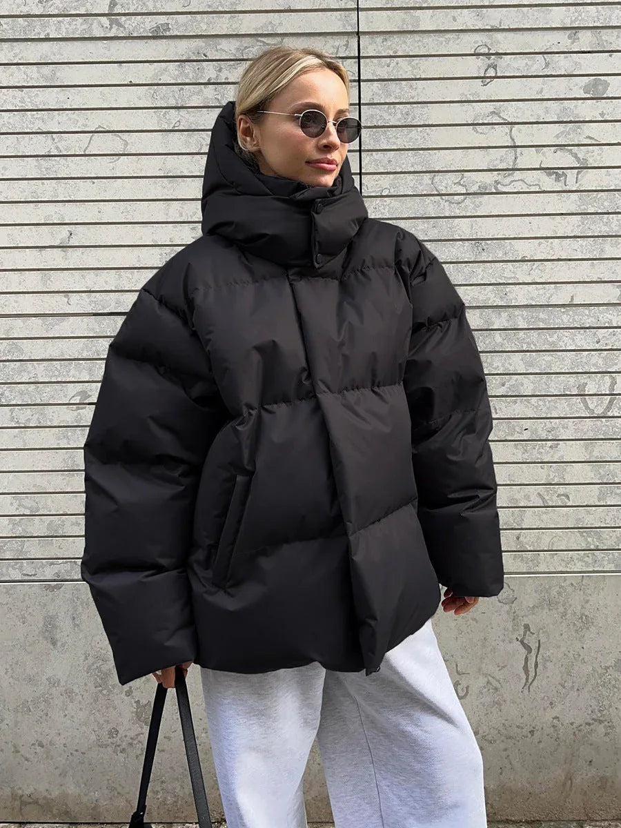 The Aspen Cloud Oversized Puffer Jacket - TEVQA
